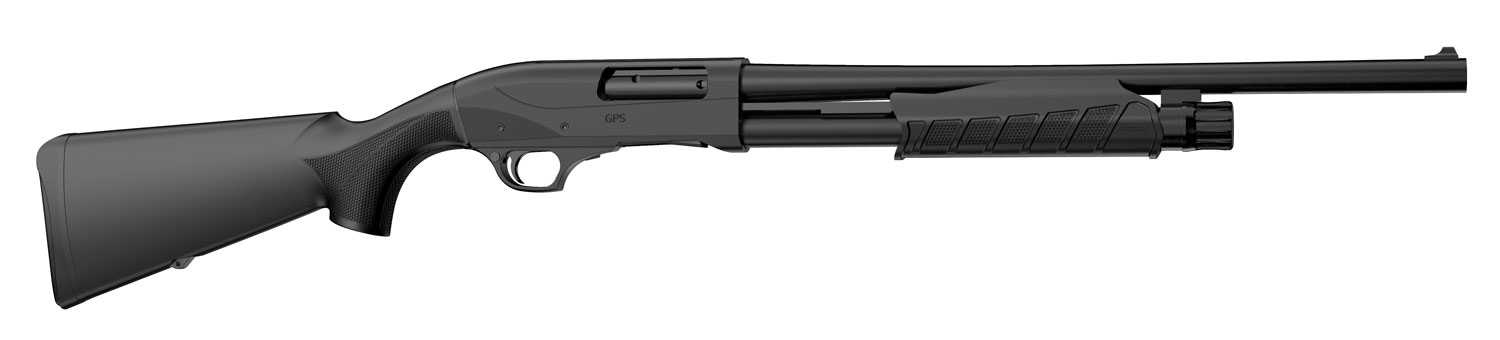 Rifles Long Guns Retay USA Ready Series 12Gauge GPS Tactical Pump 12ga/ 3in 18.5in Matte Blued/ Blk Synthetic • Model: Ready Series